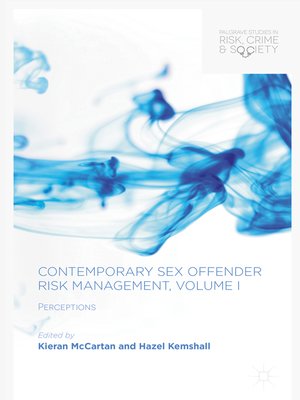 cover image of Contemporary Sex Offender Risk Management, Volume I
